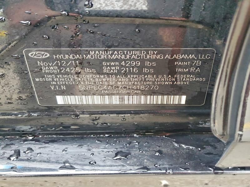 2012 Hyundai Sonata se