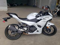 Salvage cars for sale from Copart Fredericksburg, VA: 2025 Kawasaki EX500 H