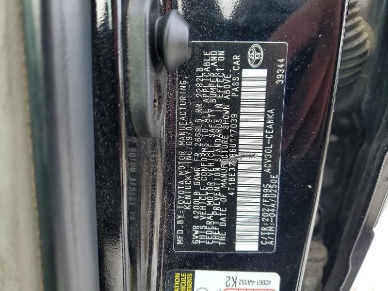 2006 Toyota Camry le