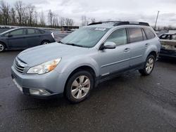 Subaru salvage cars for sale: 2012 Subaru Outback 3.6r Limited