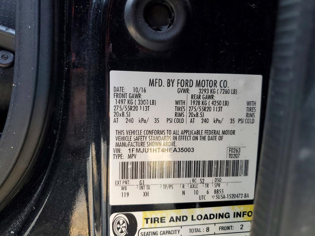 2017 Ford Expedition xlt