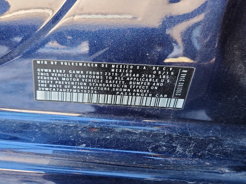 2015 Volkswagen Golf Sportwagen tdi s