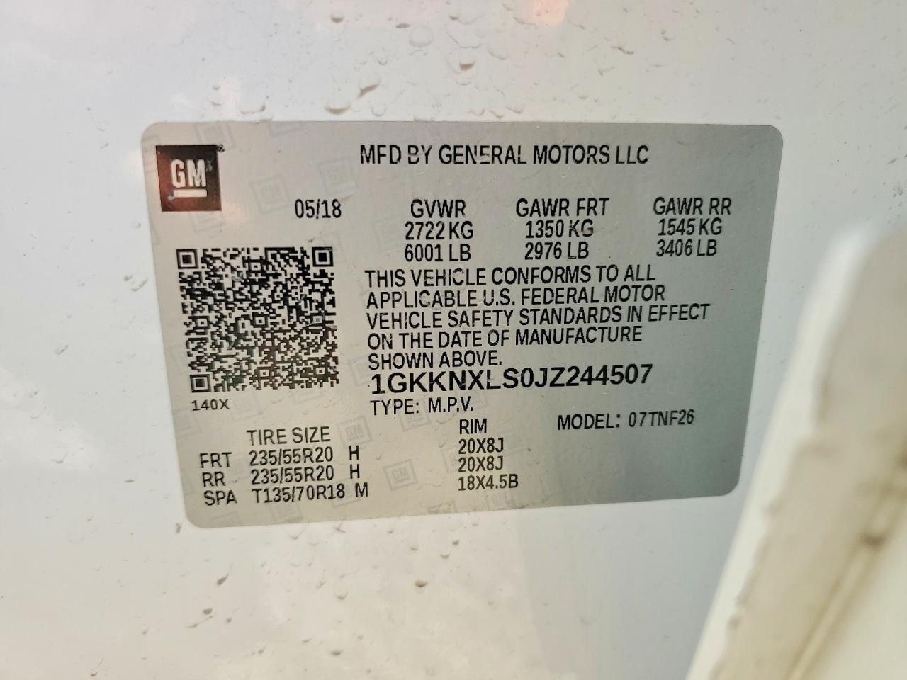 2018 GMC Acadia Denali