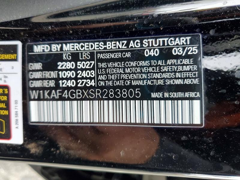 2025 Mercedes-Benz C300
