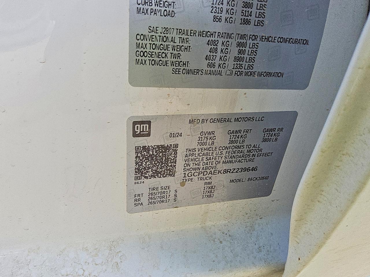 2024 Chevrolet Silverado K1500