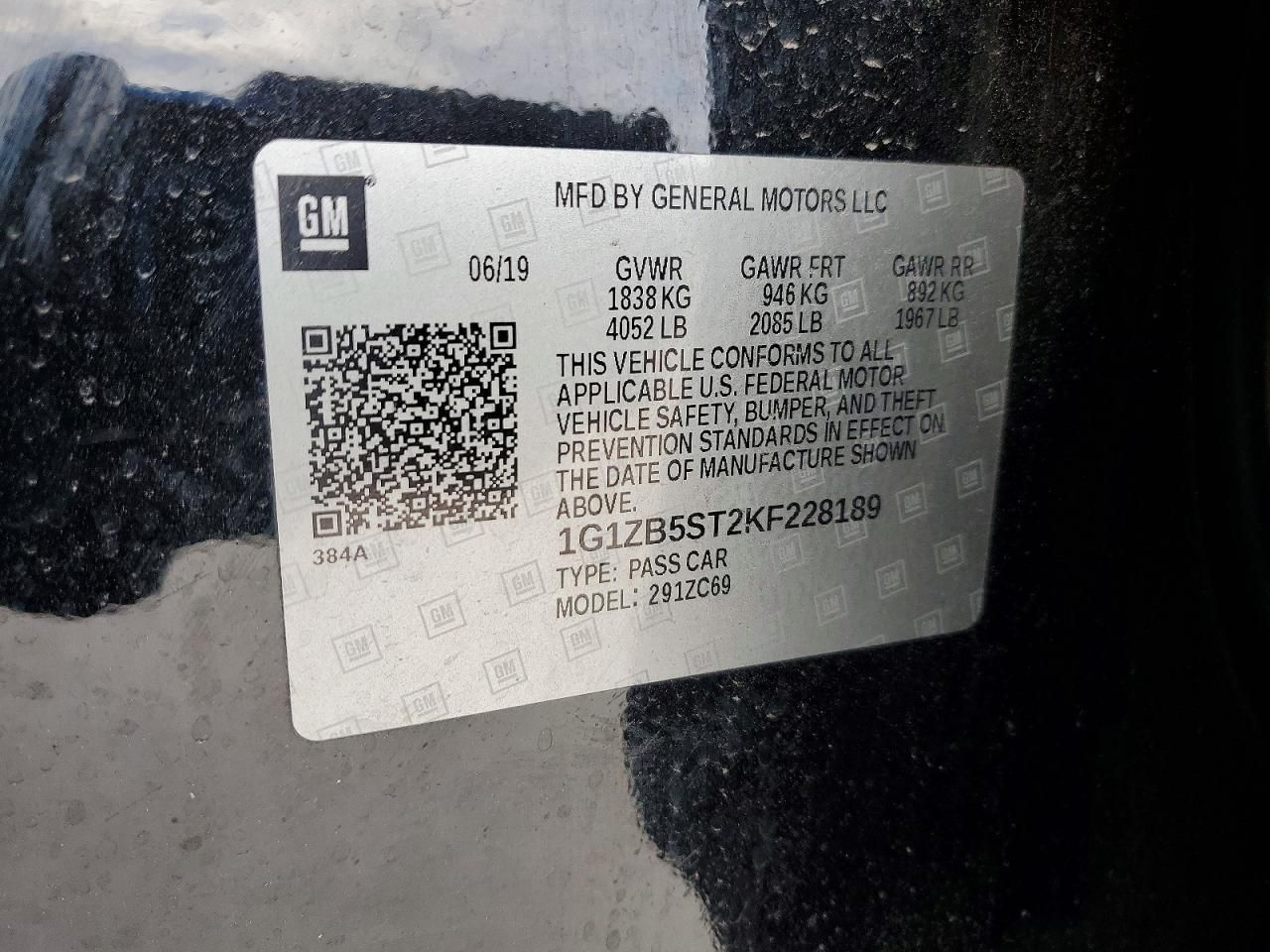 2019 Chevrolet Malibu ls