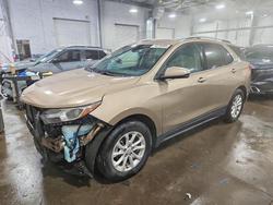 Salvage cars for sale from Copart Ham Lake, MN: 2018 Chevrolet Equinox lt