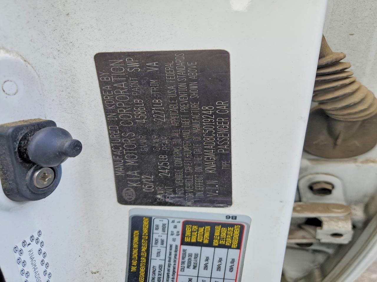 2012 KIA Optima Hybrid