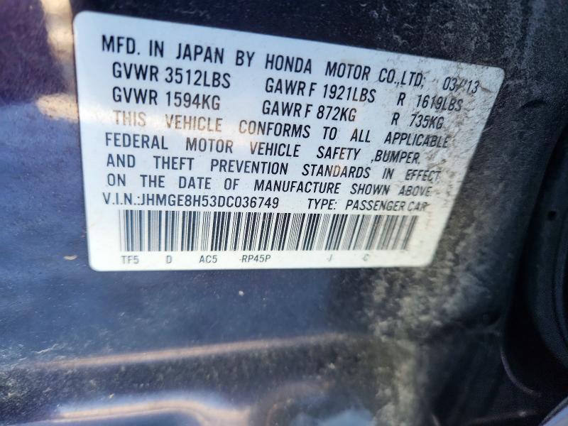 2013 Honda Fit Sport