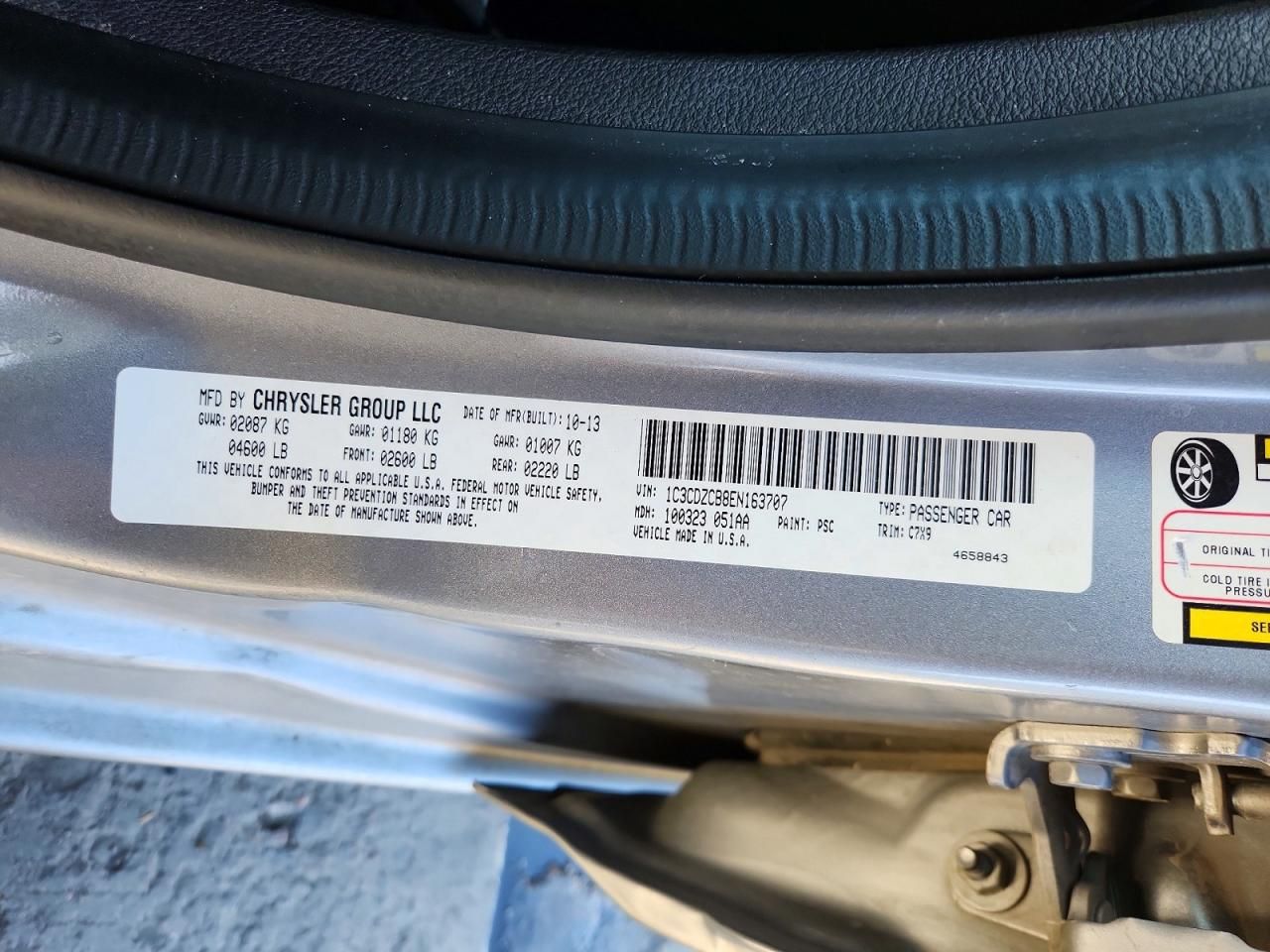 2014 Dodge Avenger sxt