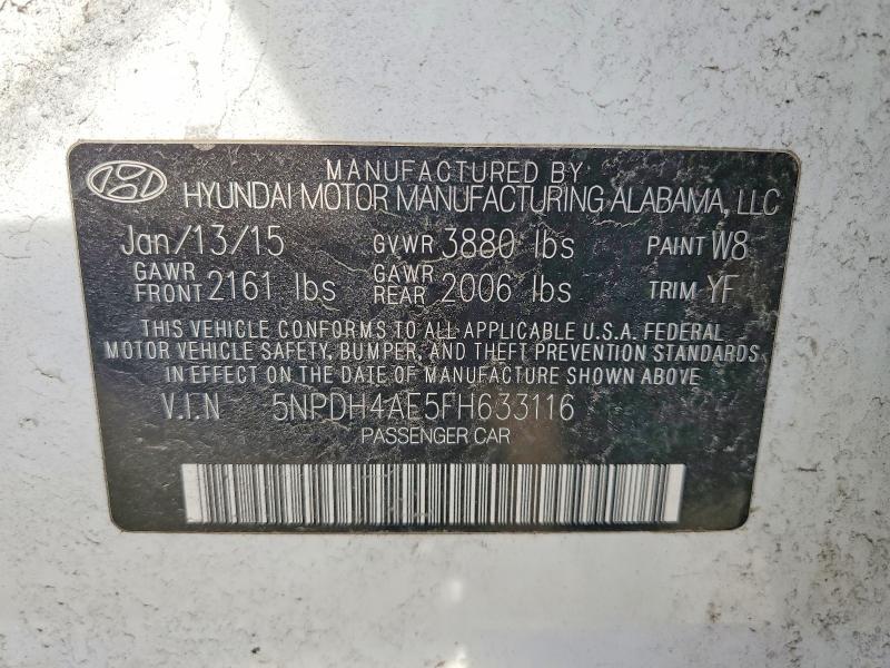 2015 Hyundai Elantra se