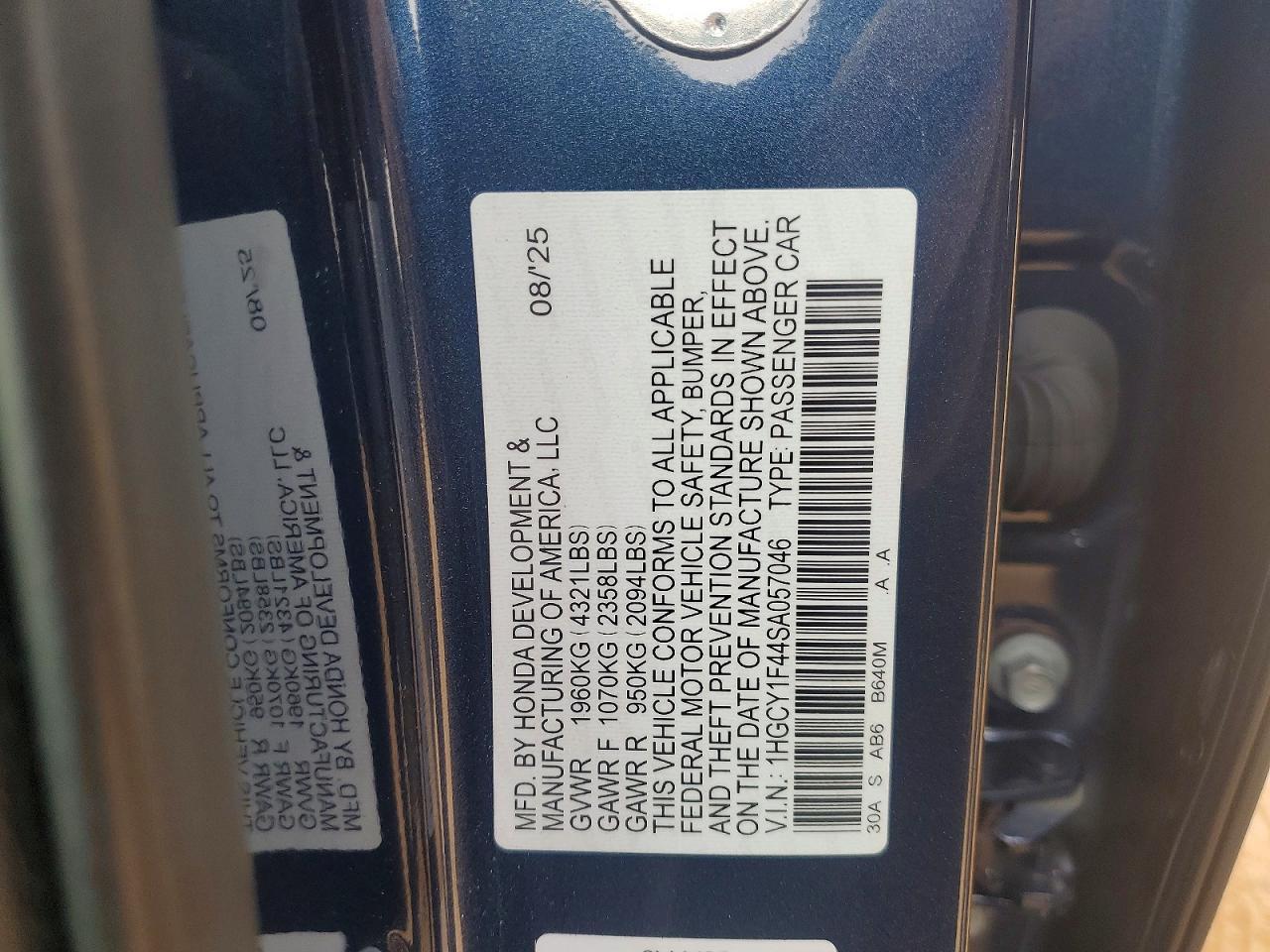 2025 Honda Accord se