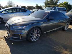 Audi S5 Premium Plus salvage cars for sale: 2018 Audi S5 Premium Plus