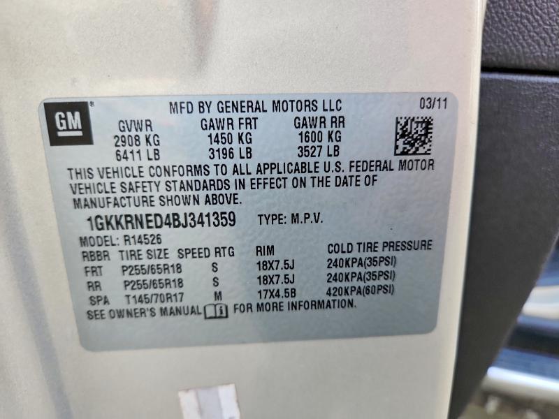 2011 GMC Acadia sle