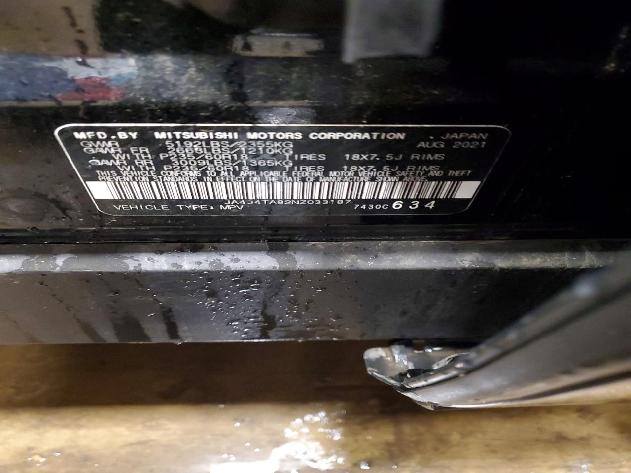 2022 Mitsubishi Outlander es