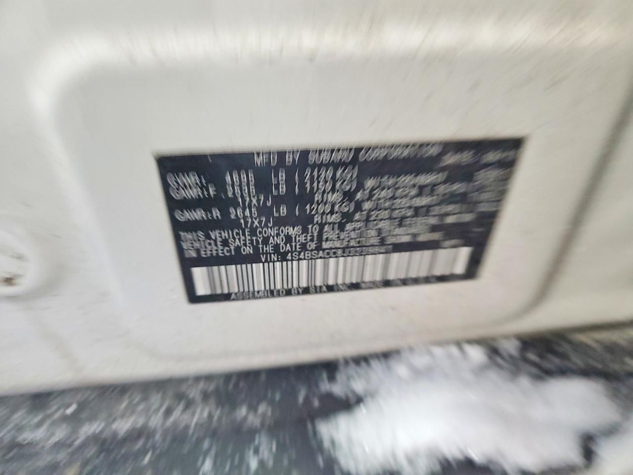 2018 Subaru Outback 2.5i Premium