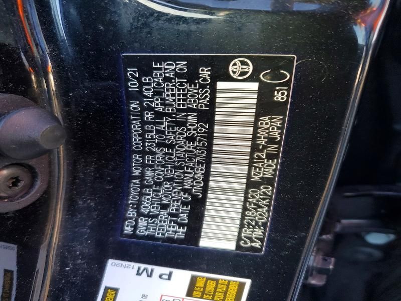 2022 Toyota Corolla se