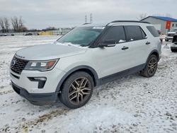 Ford Explorer Vehiculos salvage en venta: 2018 Ford Explorer Sport