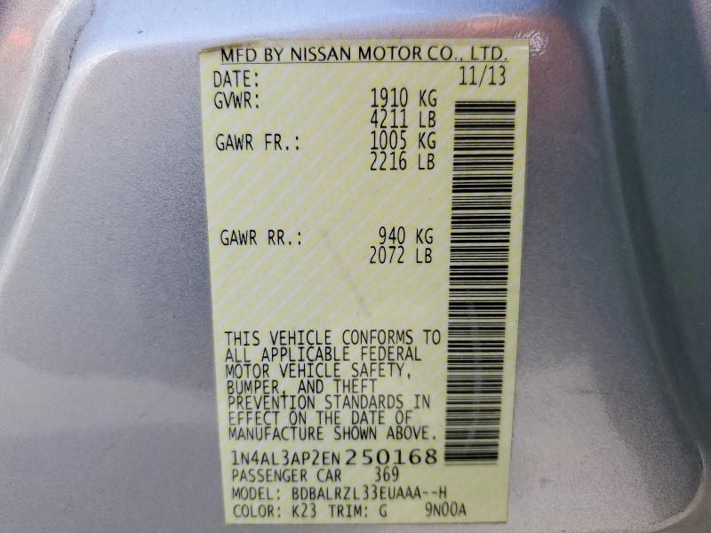 2014 Nissan Altima 2.5