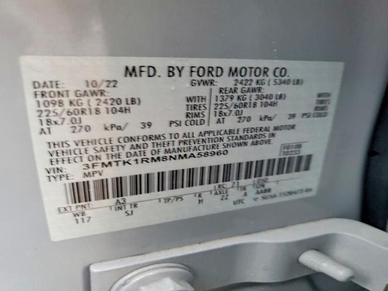 2022 Ford Mustang Mach-e Select