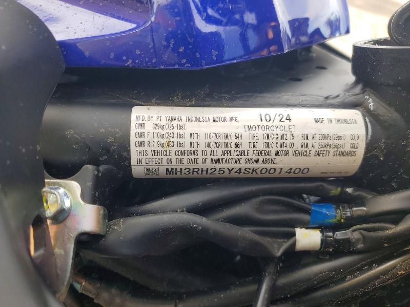 2025 Yamaha YFZ320 AC