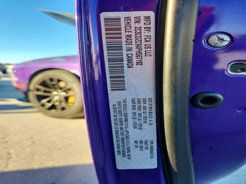 2023 Dodge Challenger srt Hellcat