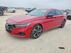 Honda Vehiculos salvage en venta: 2021 Honda Accord Sport