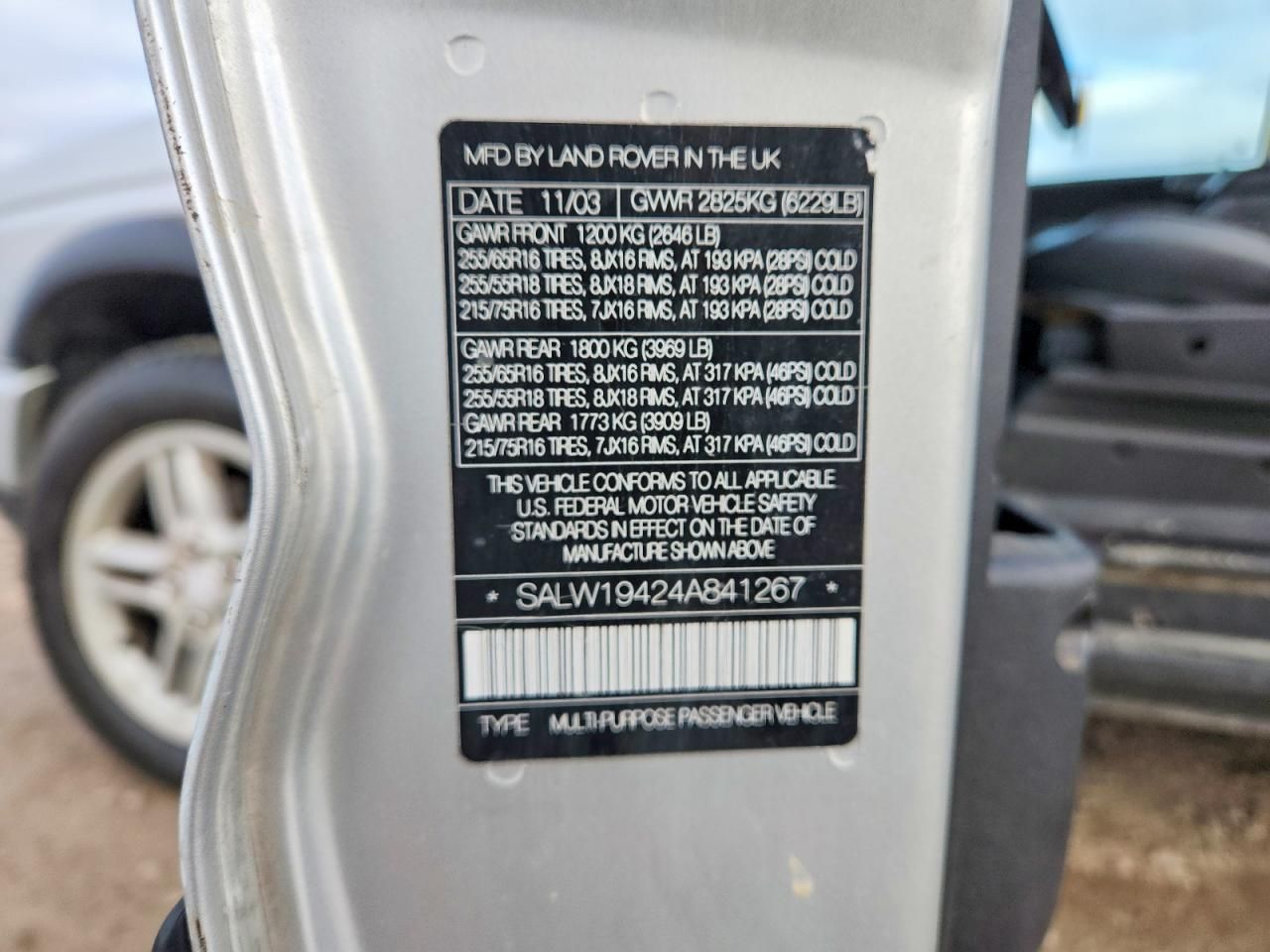 2004 Land Rover Discovery ii se