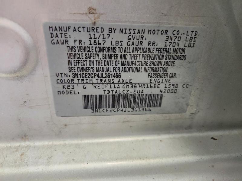 2018 Nissan Versa Note s