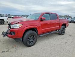 Salvage cars for sale from Copart Houston, TX: 2021 Toyota Tacoma Double cab