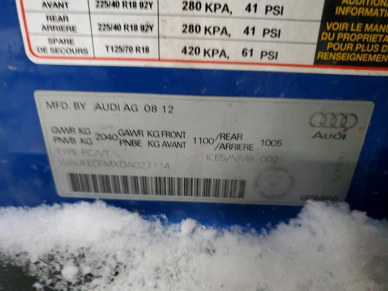 2013 Audi A3 Premium