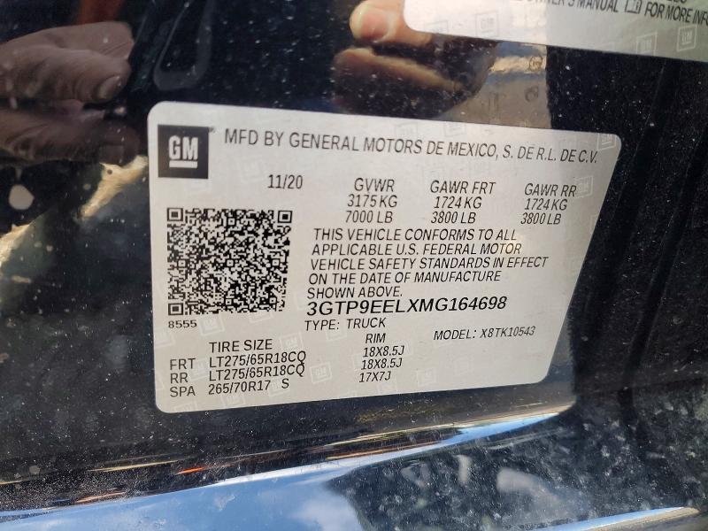 2021 GMC Sierra K1500 AT4