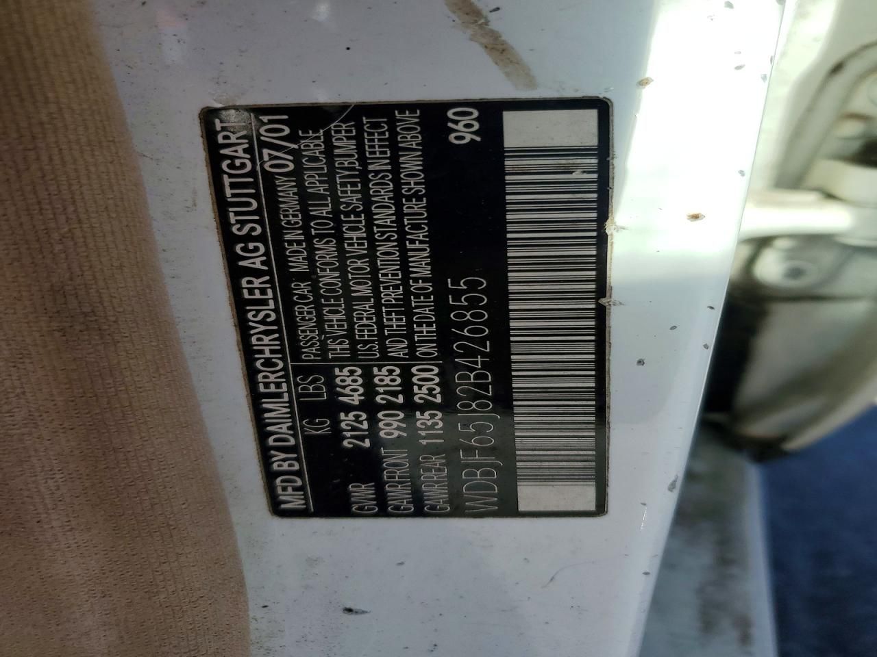 2002 Mercedes-Benz E 320