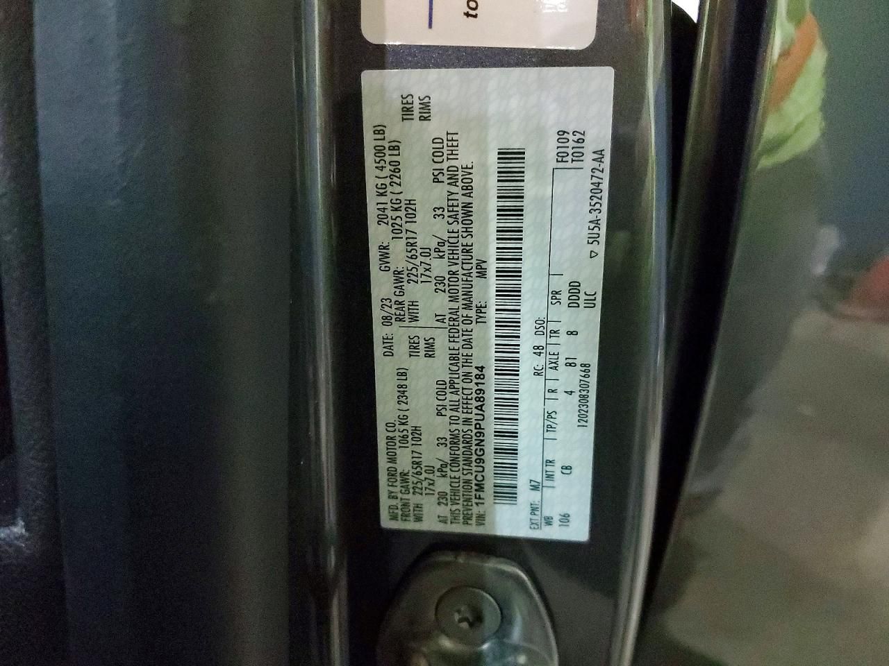 2023 Ford Escape Active