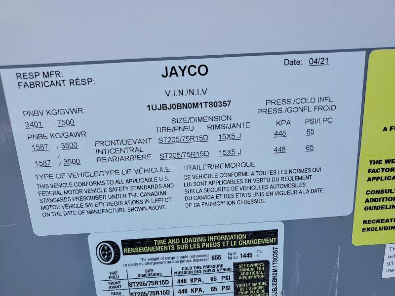 2021 Jayco JAY Flight