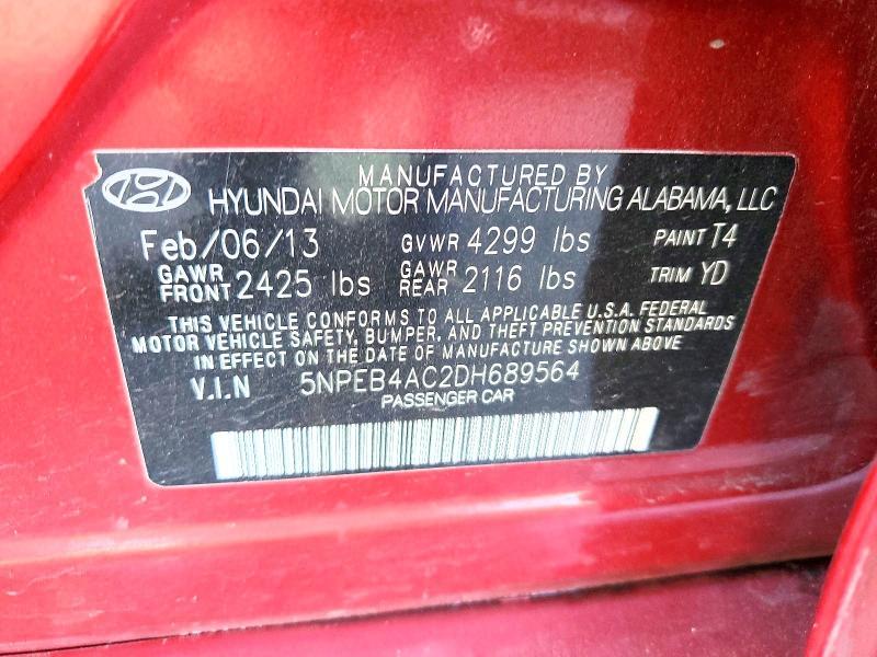 2013 Hyundai Sonata gls