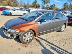 Honda salvage cars for sale: 2010 Honda Civic lx