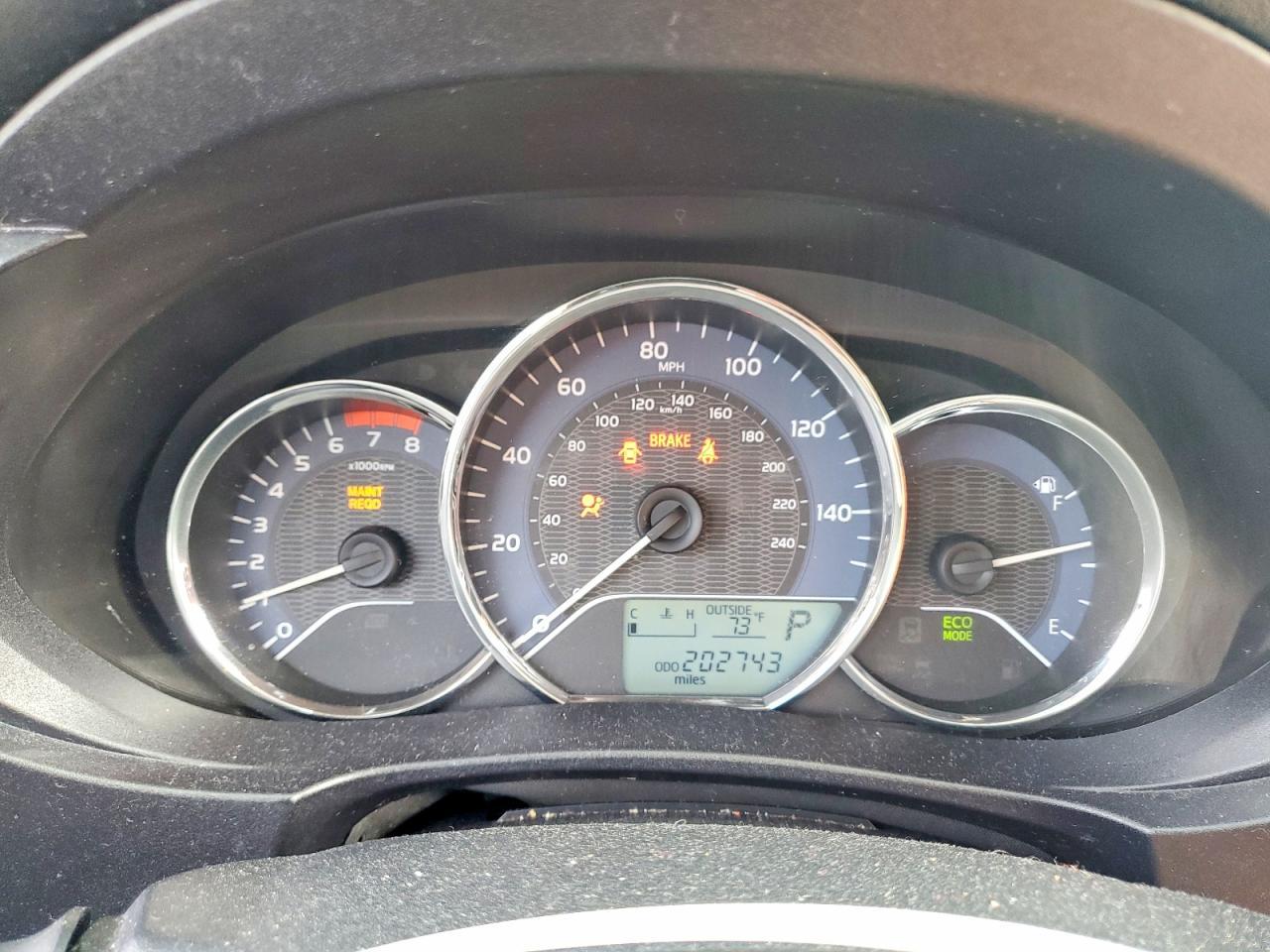 2014 Toyota Corolla eco