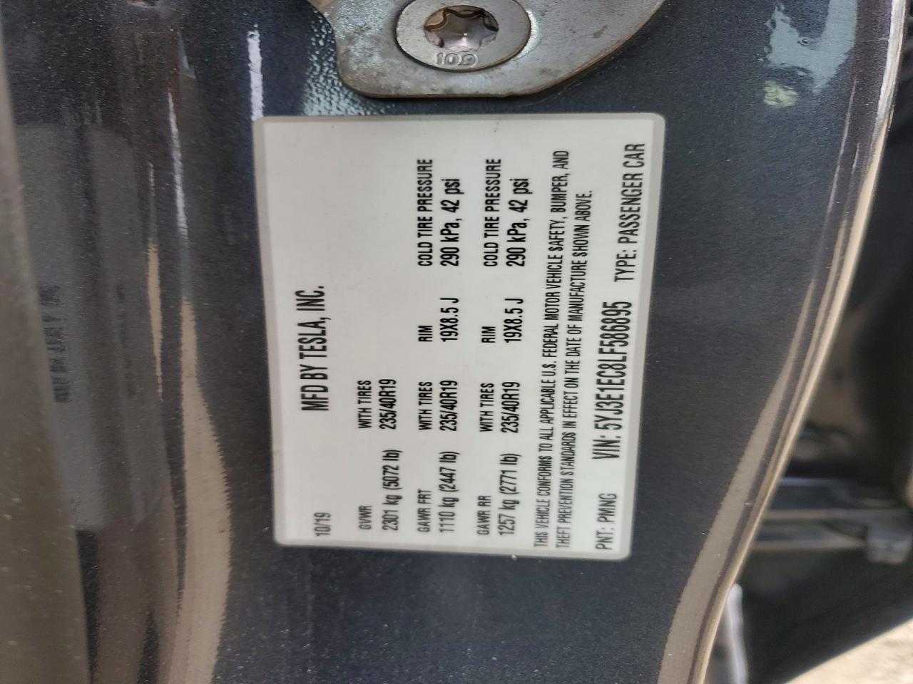 2020 Tesla Model 3