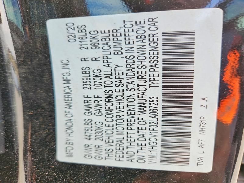 2020 Honda Accord Sport