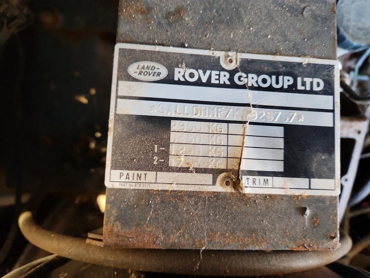 1993 Land Rover Defender