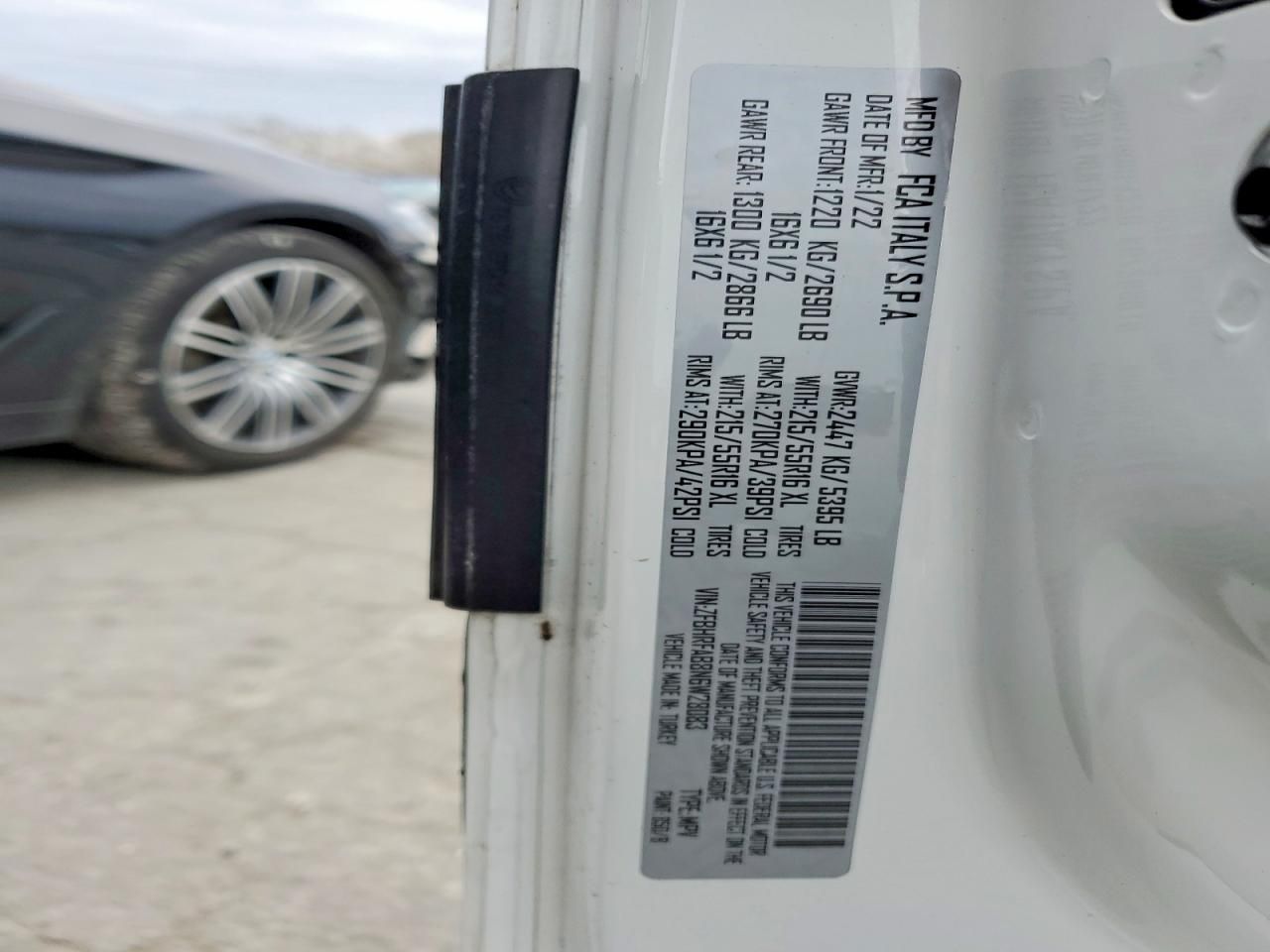 2022 Dodge RAM Promaster City Tradesman