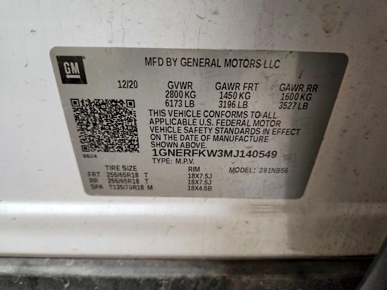 2021 Chevrolet Traverse ls
