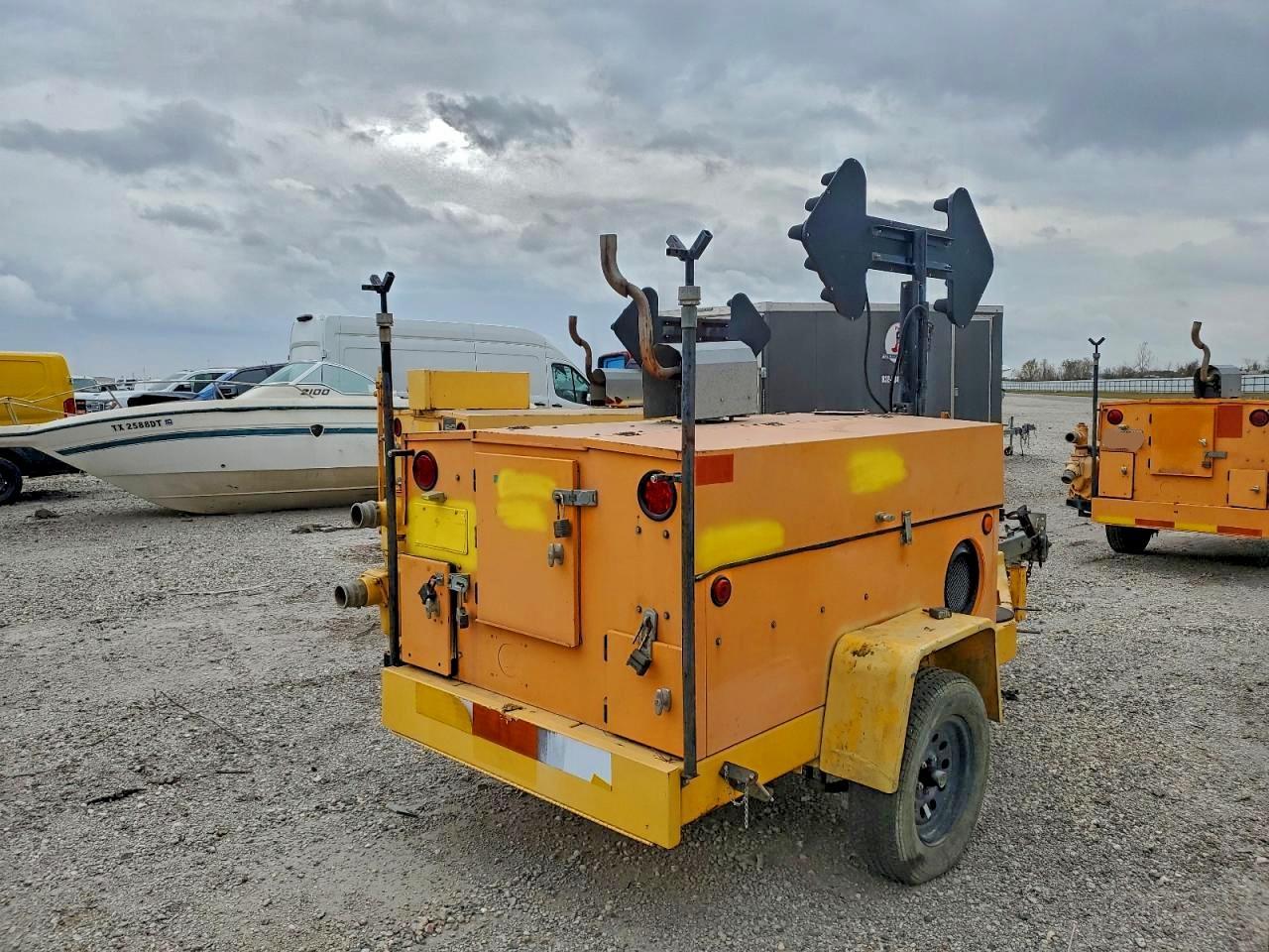 2001 Team Fenex F123KP Manhole Support Trailer