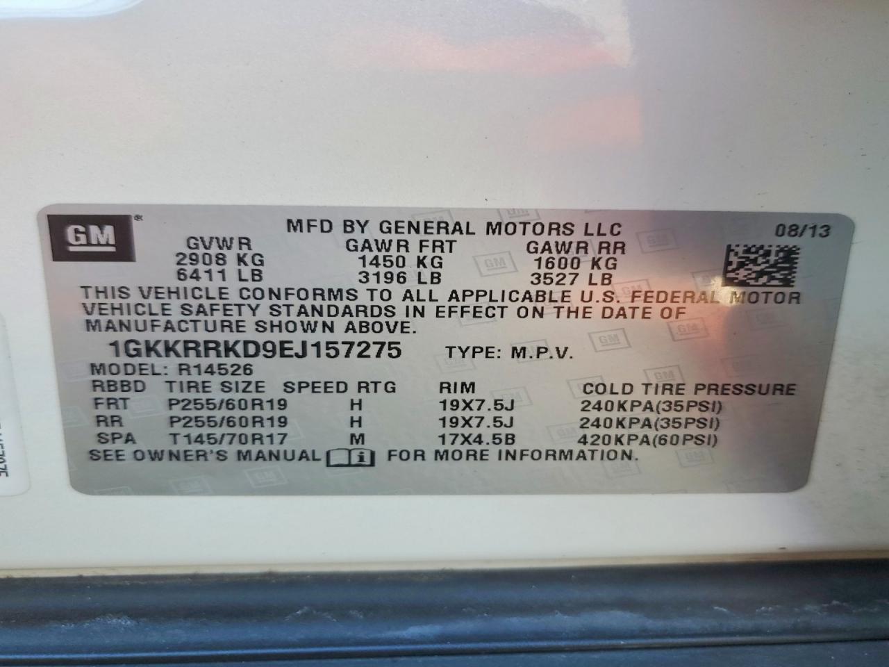 2014 GMC Acadia Slt-1
