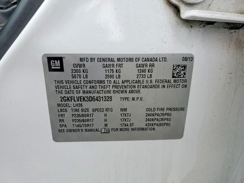 2013 GMC Terrain slt