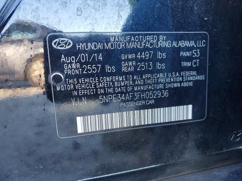 2015 Hyundai Sonata Sport