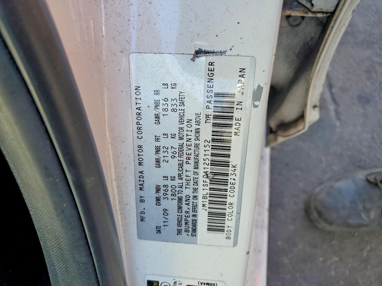 2010 Mazda 3 I