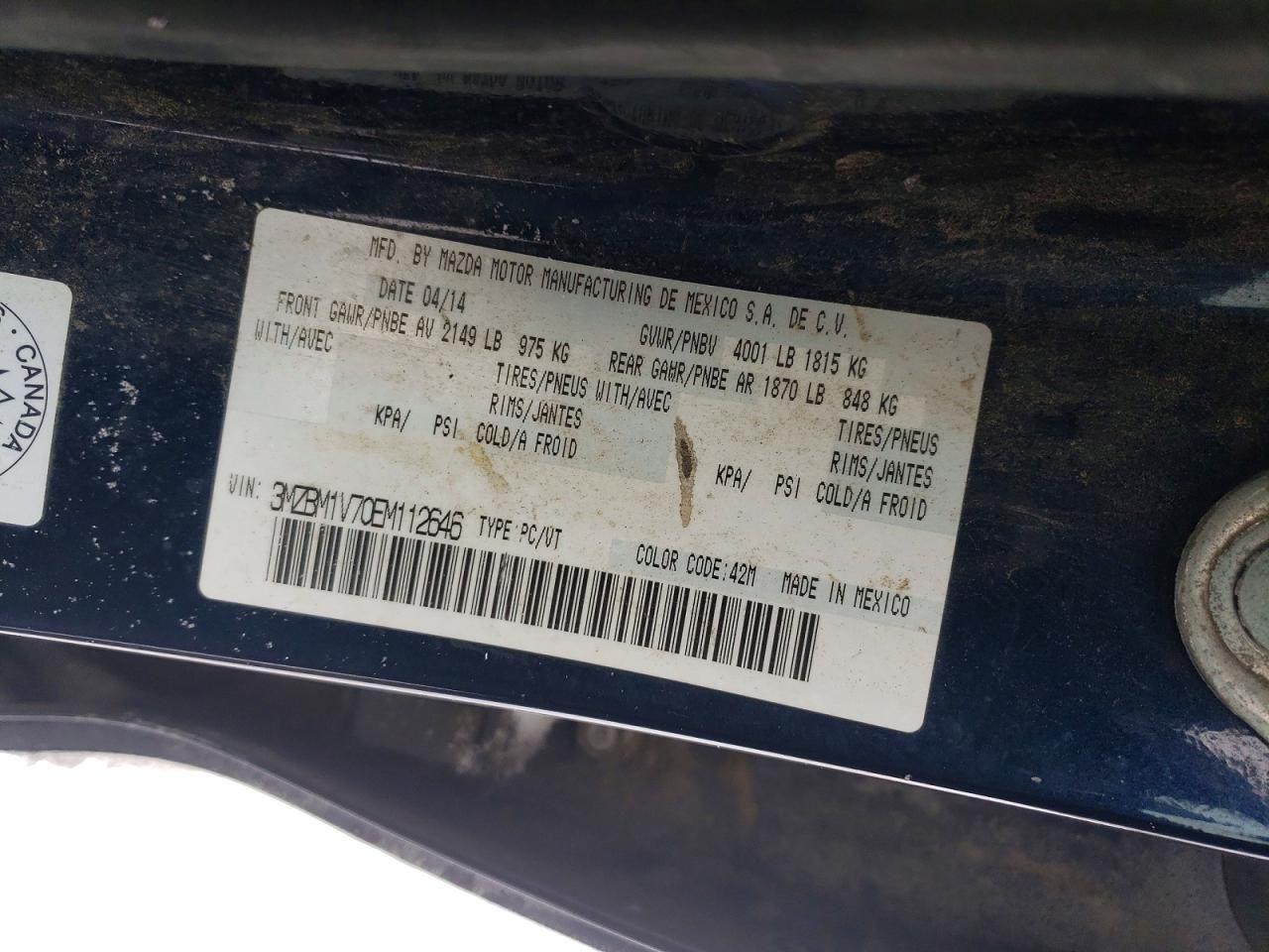 2014 Mazda 3 Touring