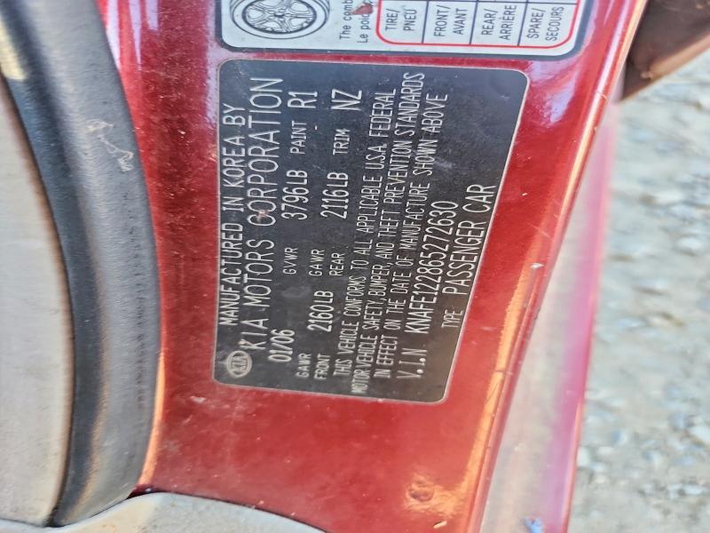 2006 KIA Spectra ex